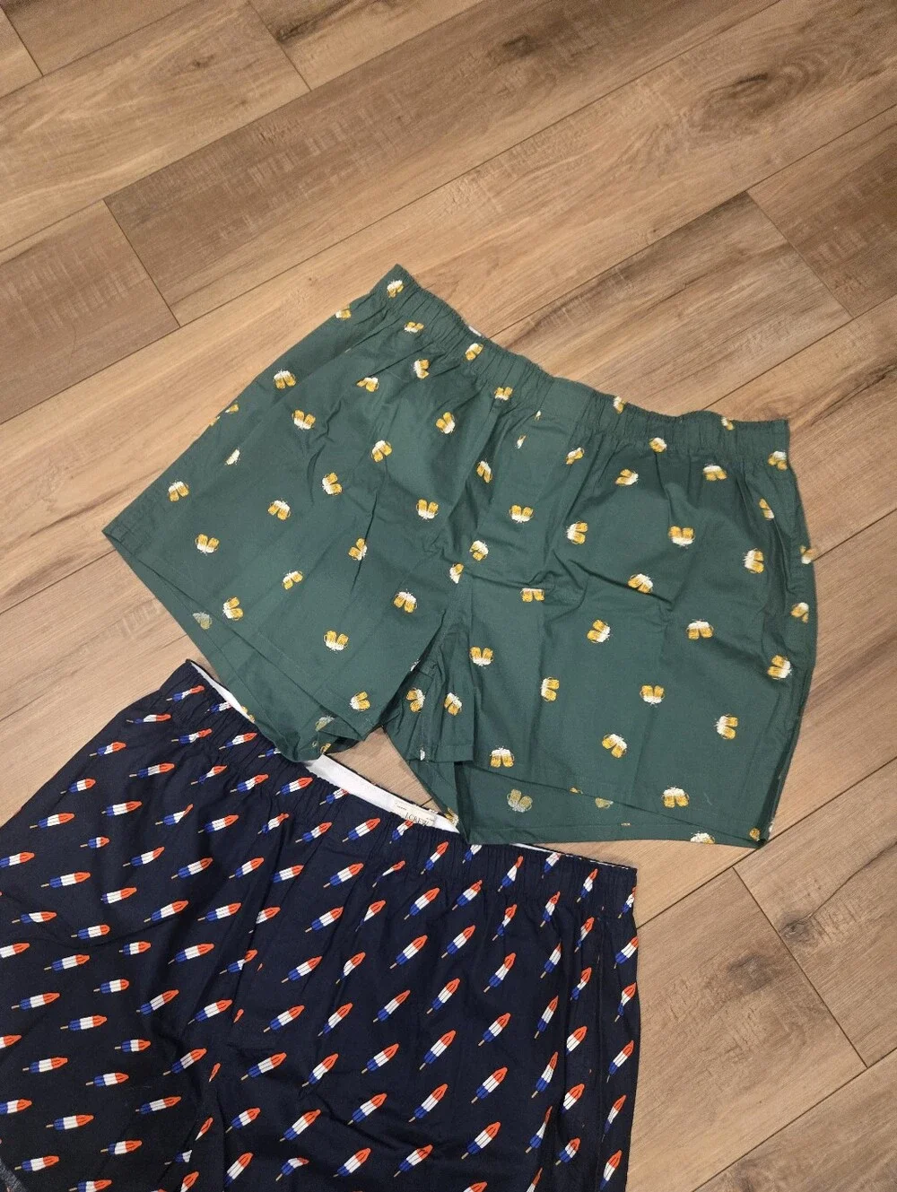 J.Crew Men’s XL Boxer Shorts – 100% Cotton 2 Piece NEW